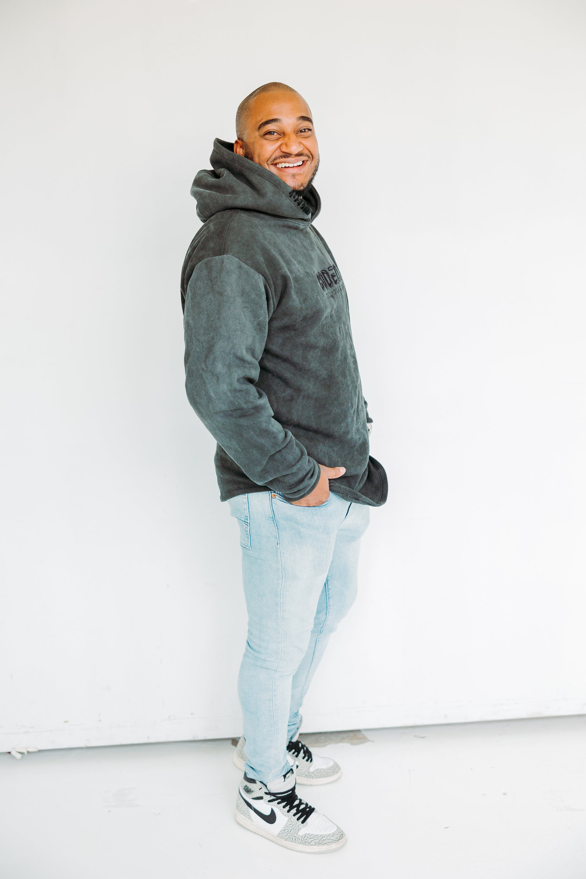 The Code22 Hoodie in Original Black